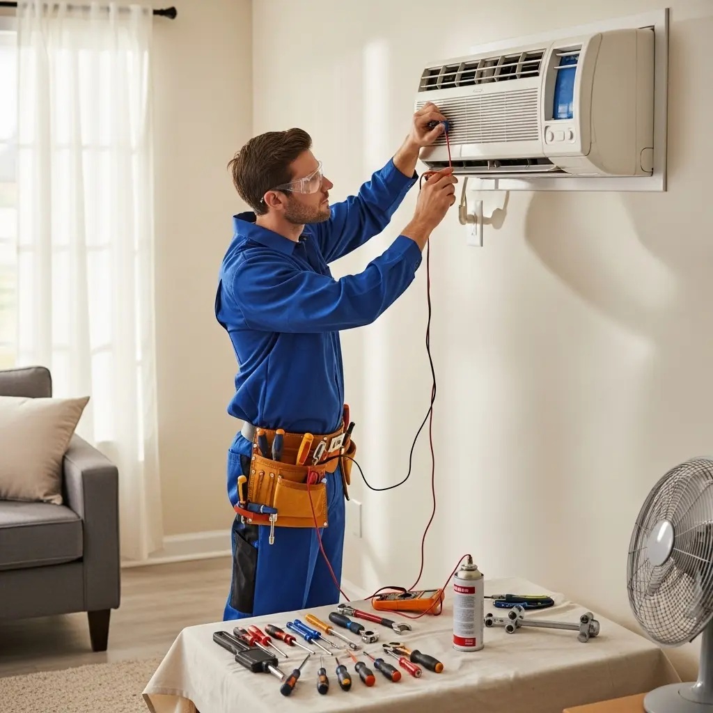 Urla Daikin Daikin klima gaz dolumu ve bakım – Enerji verimliliği artırıldı. - Teknik servis örneği